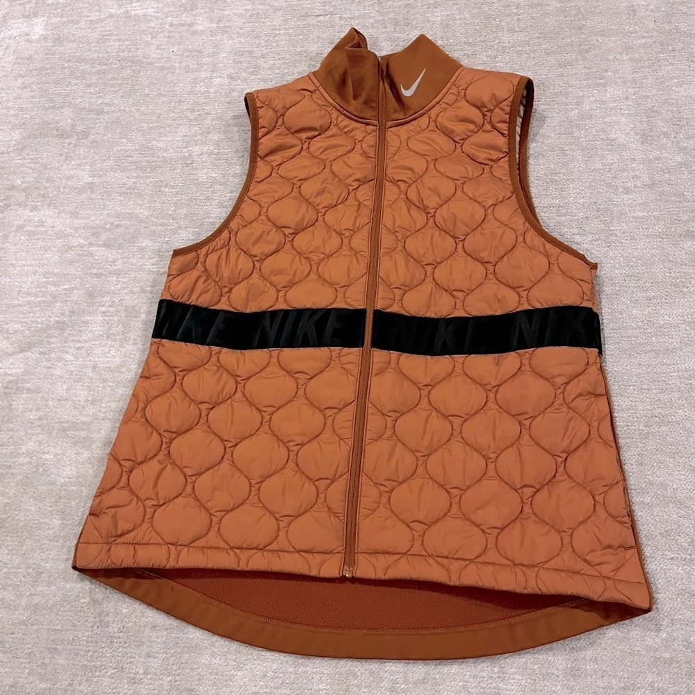 Women's Nike Aerolayer Running Thermore Vest BV3869-857 Size M - Picture 3 of 6